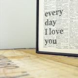 'Every Day I Love You' Original Art